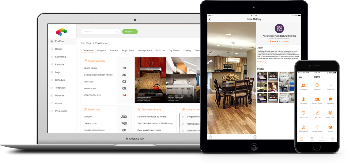 Web and Mobile Software for Remodeling Contractors